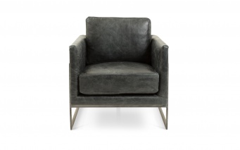 Fauteuil cuir